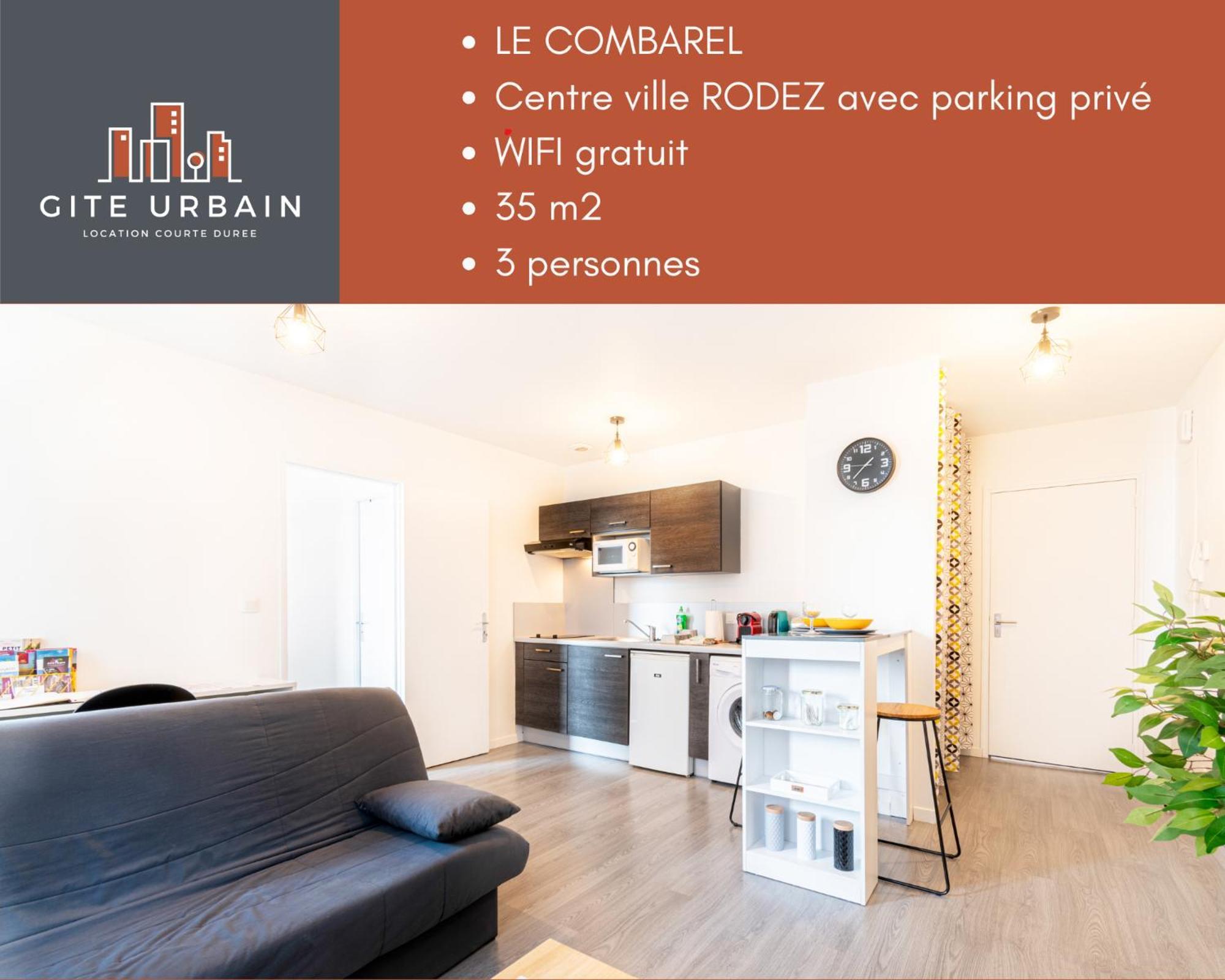 Apartament Le Combarel Rodez Zewnętrze zdjęcie
